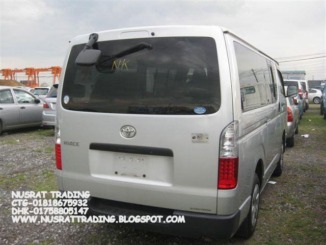 READY AT DHAKA ....HIACE SUPER GL 2007 SILVERCOLOR  large image 1