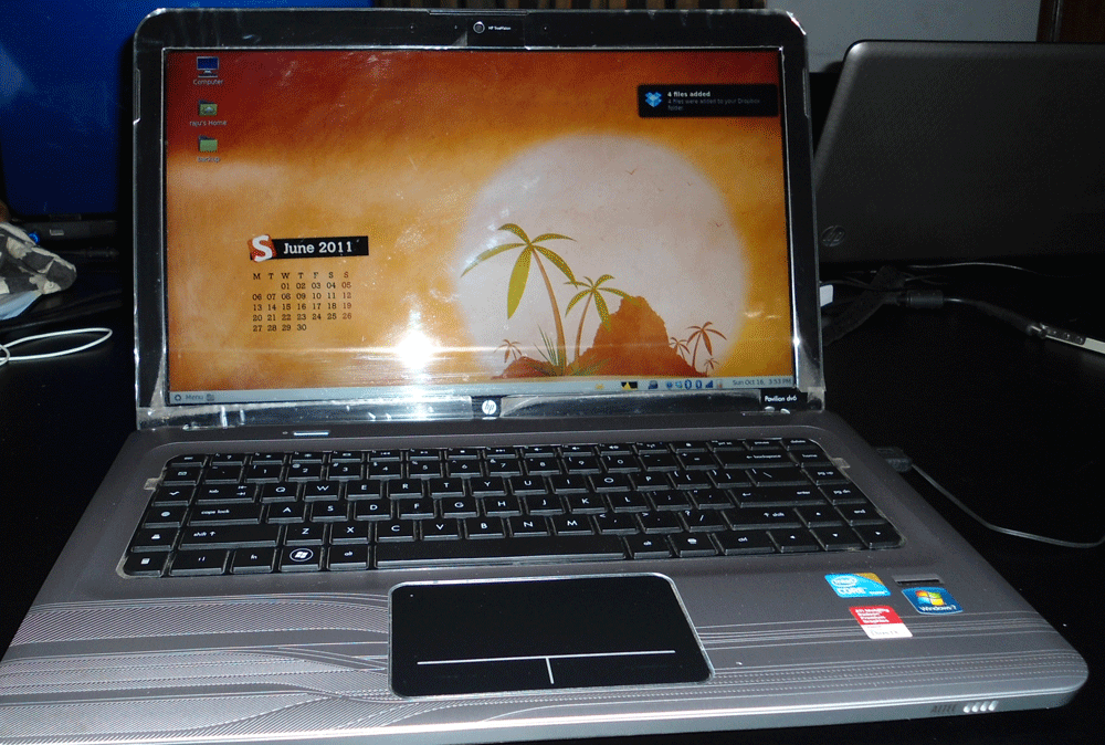 HP Pavilion dv6 Core i5 500GB HD large image 2