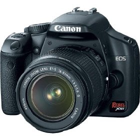 Canon Rebel XSI 450D Body Only Opteka Vertical Gripper large image 0