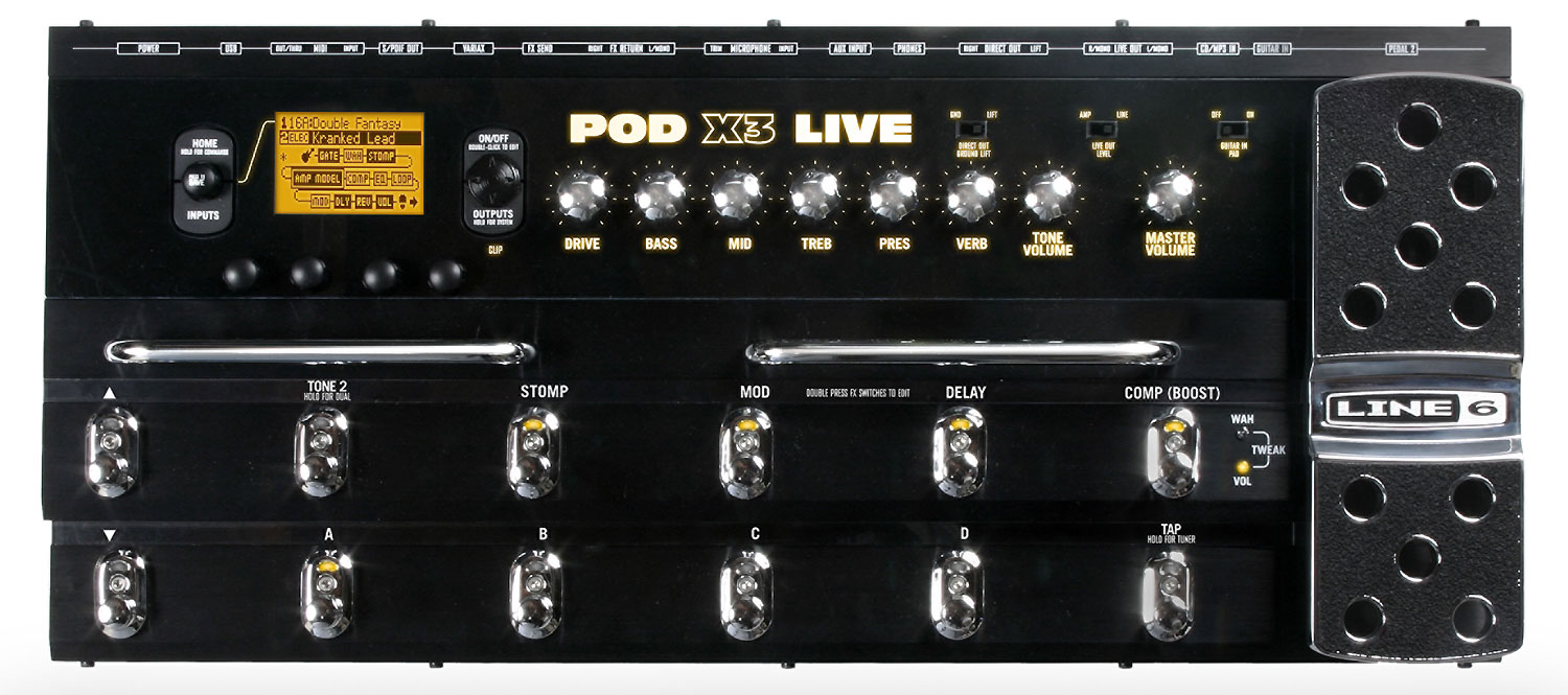 POD X3 Live with Hard Case large image 0