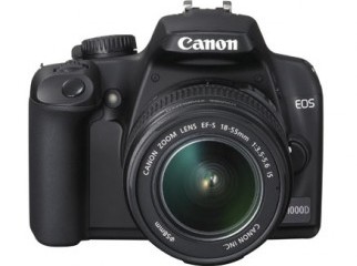 Canon EOS 1000D 18-55mm USM lens