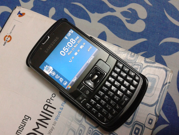 Samsung Omnia Pro with WiFi 3G Smart Phone 100 ok.. large image 0