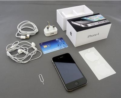 Apple Iphone 4g 16gb White Quadband World GSM Phone Unlocke large image 0