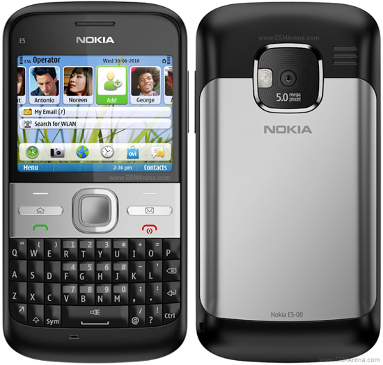 FRESH FROM UK NOKIA E72 E5 BLACK n SILVER  large image 0