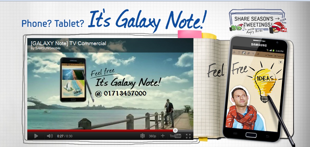 Brand New Samsung Galaxy Note large image 0