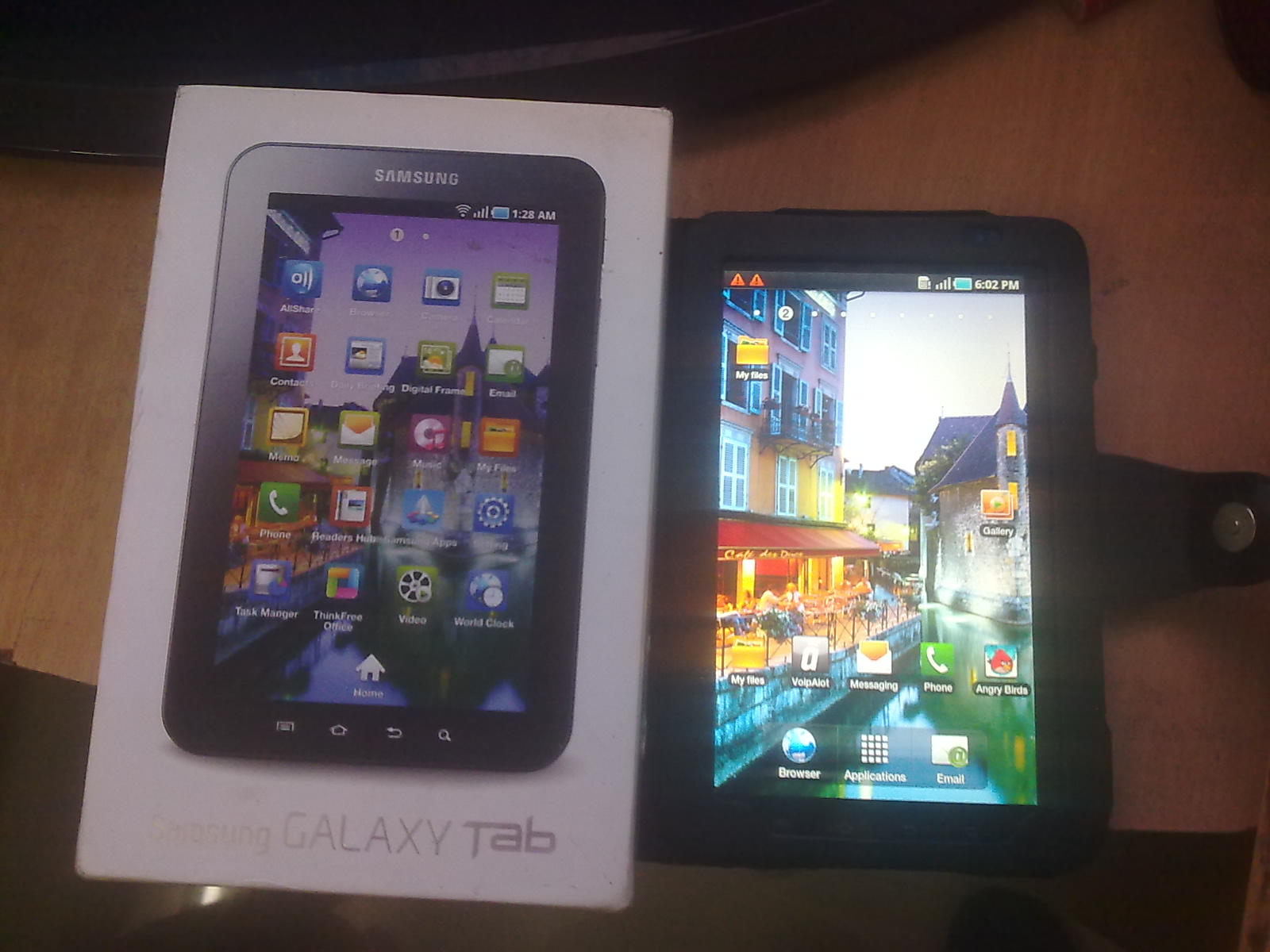 Galaxy Tab white unlocked 3G wi-fi large image 0