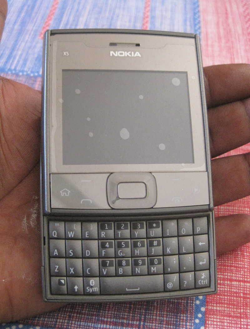 nokia x5 1 month used with all Accessories large image 0