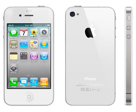 i phone 4 16gb white lock large image 0