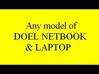 Stock limited Any model of DOEL NETBOOK LAPTOP 