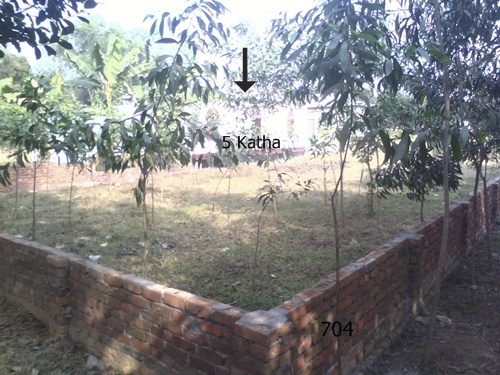 5 Katha Plot Sell beside the Road large image 0