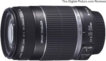 Canon EF-S 55-250mm f 4-5.6 IS Lens large image 0