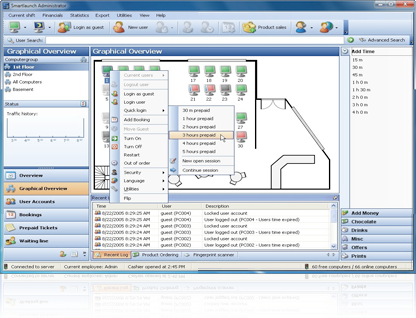 SmartLunch Ultimate Cyber Cafe nd gaming Managment Software large image 0