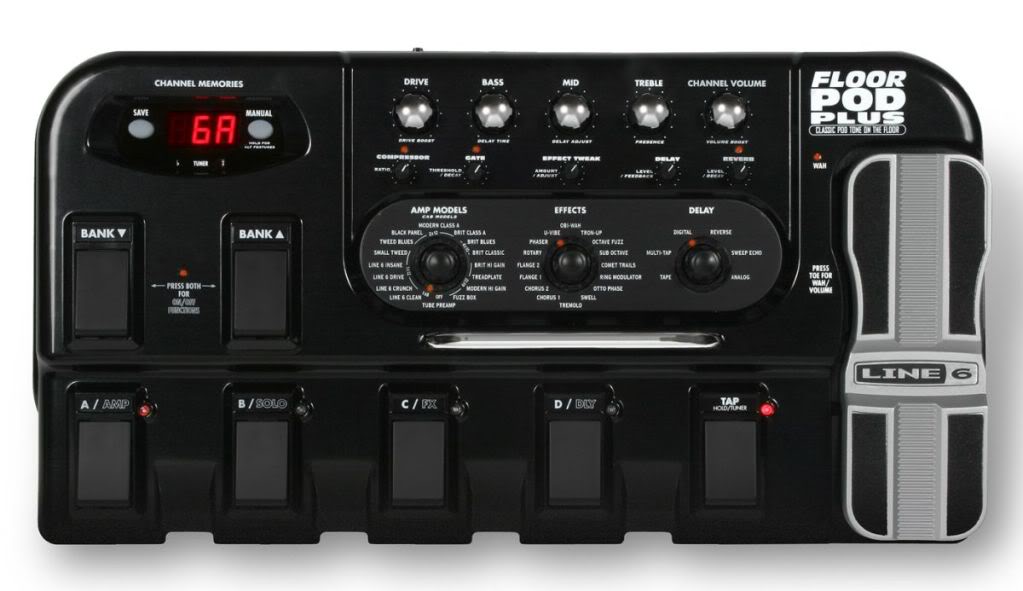 Line 6 Floor Pod Plus multi effects processor large image 0