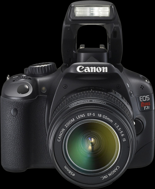 Canon EOS Rebel T2i 18MP Digital SLR Camera US version equi large image 0