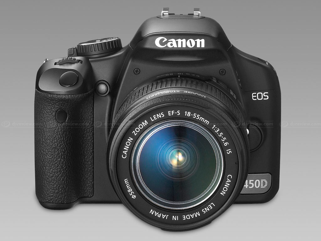 Canon 450D Camera large image 1