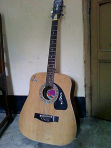 Givson jumbo acoustic guitar on sell large image 0