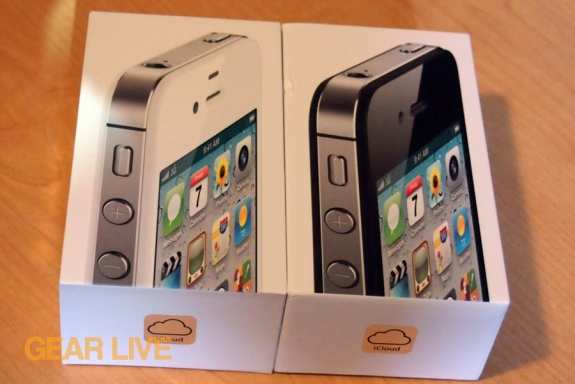 brand new intact iphone 4S 16 GB i have 14 Pcs large image 0