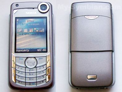 nokia 6680 with 512 mmc card large image 0