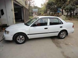 Corolla DX 111 Model- 1998 Reg- 2003 1331cc white color 