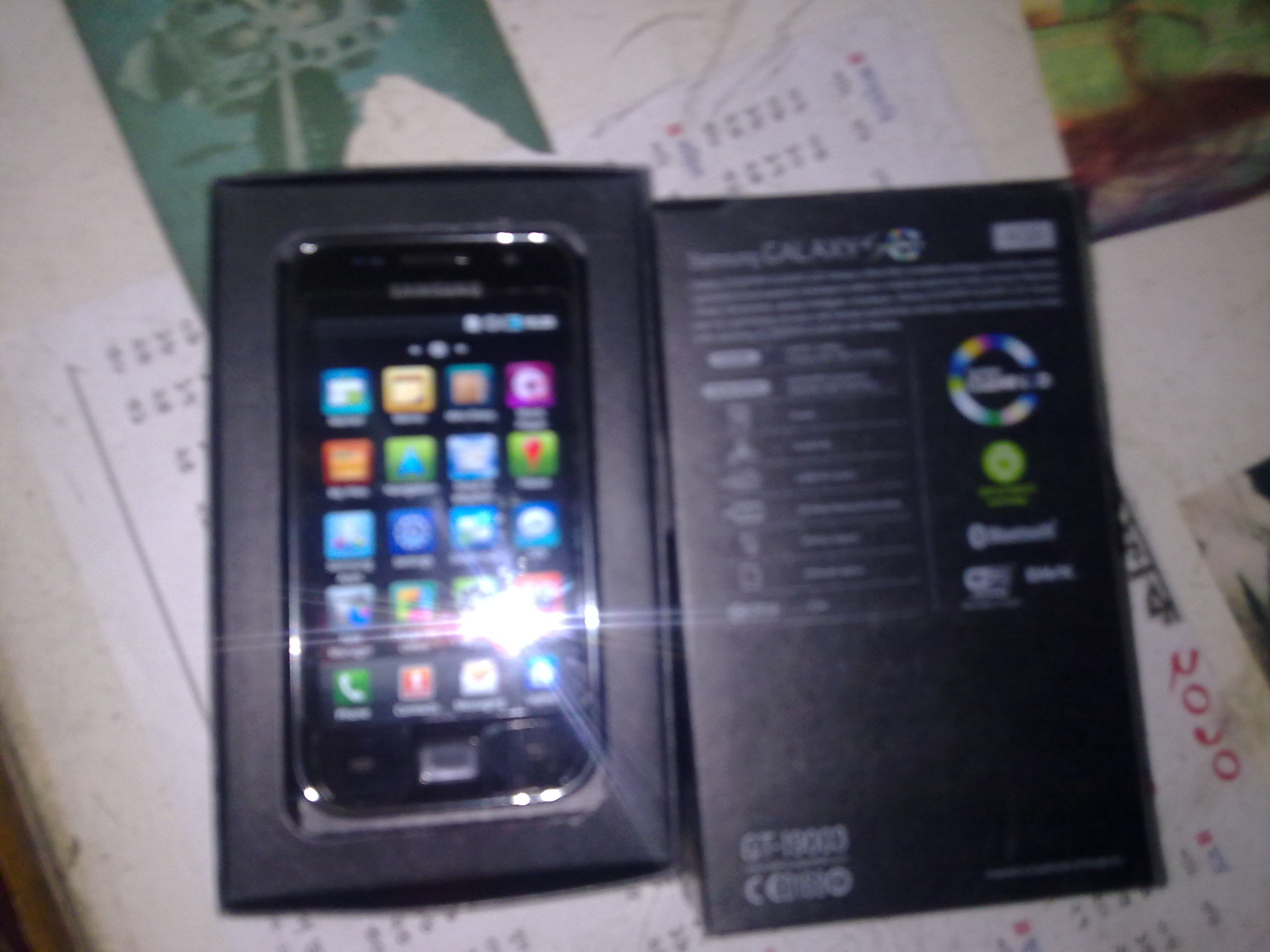 New Samsung Galaxy S boxed large image 0