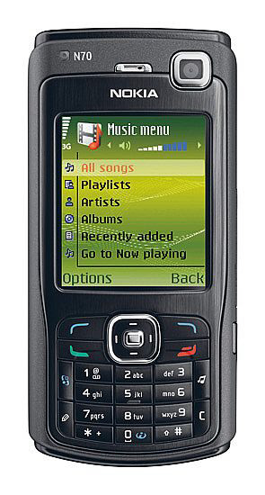 Nokia N70 Black Music Edition  large image 0