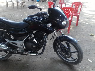 Pulsar 150CC 30km liter 3 part handle large image 0