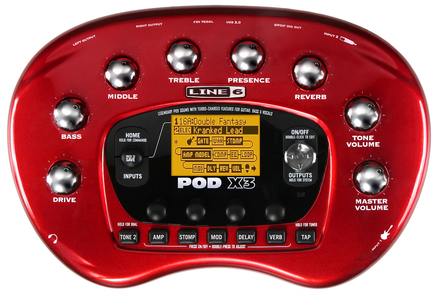 Line6 POD X3 Live with good condition-Low Price large image 0