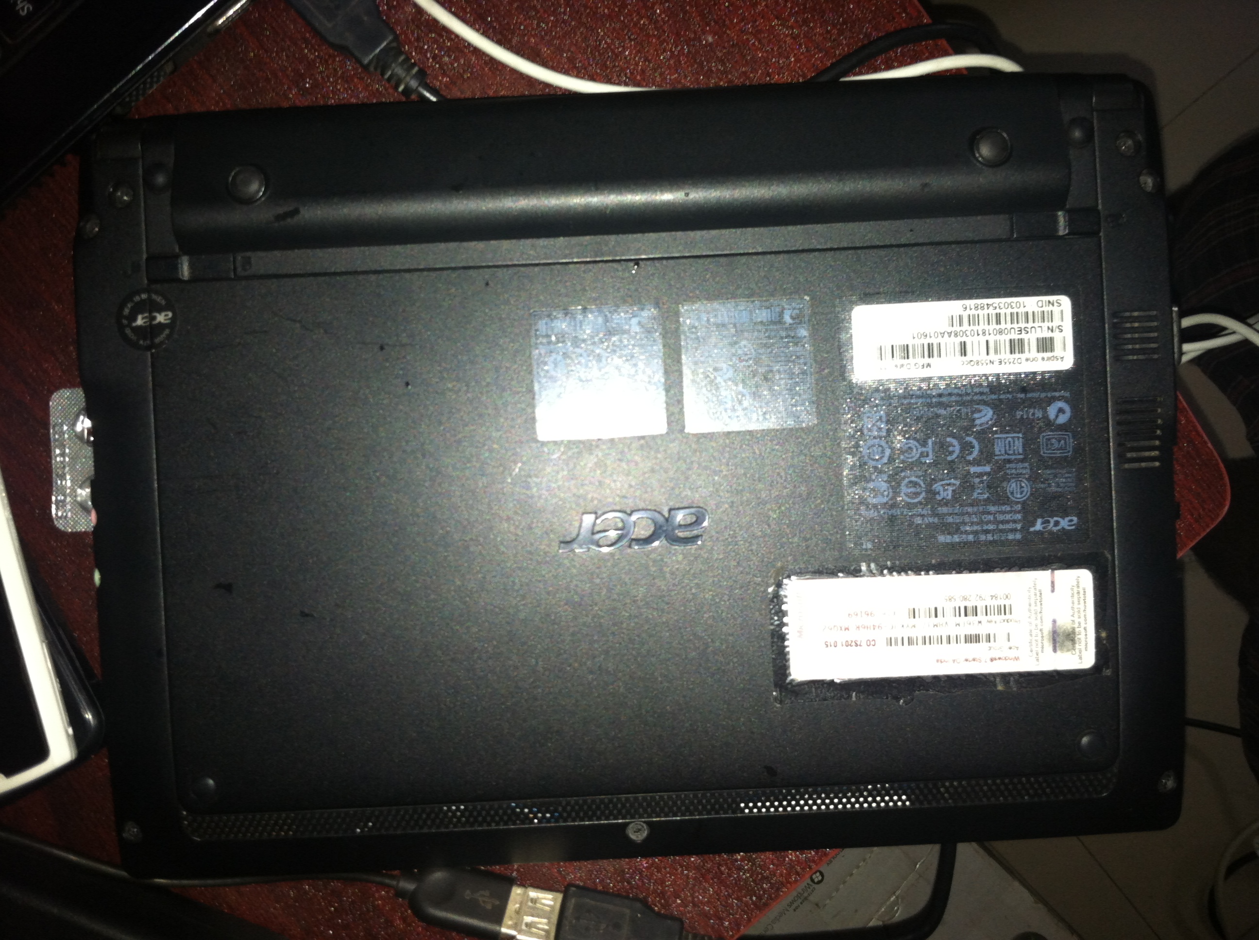 Acer Aspire one d255e netbook 0167814860 large image 0