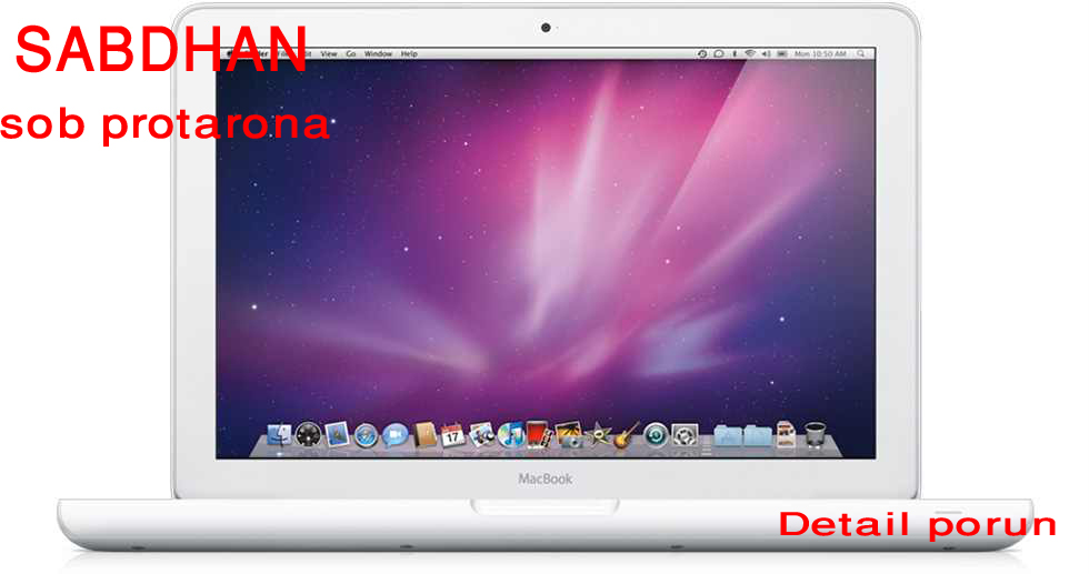 mac book pro 15.4 sabdhan protarito hoben na large image 0