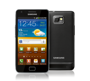 samsung galaxy s 2 black large image 0