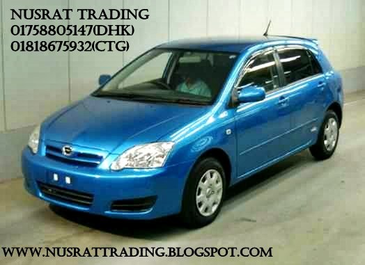 TOYOTA RUNX BLUE NUSRAT TRADING READY AT CTG PORT.... large image 0