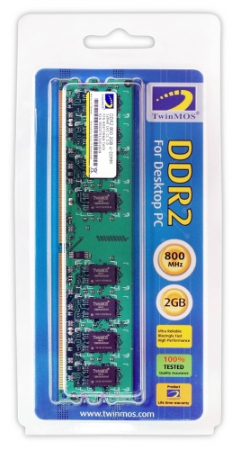 TwinMos 2 2 4gb DDR2 RAM large image 0