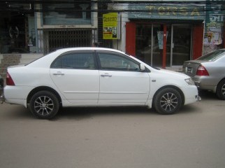 X-Corolla 2006 2009 Serial-25 White CNG 1500CC Fresh