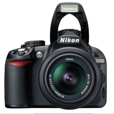 Nikon D3100 Nikon 18-55mm DX VR Lens Memory Bag More large image 0