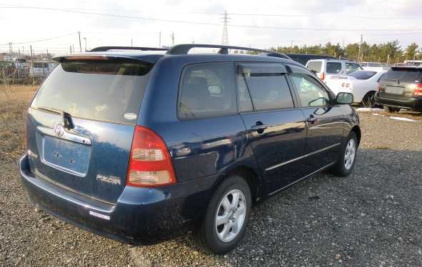 Toyota Fielder Corolla X - 2005 Color - Blue 1500 CC large image 0