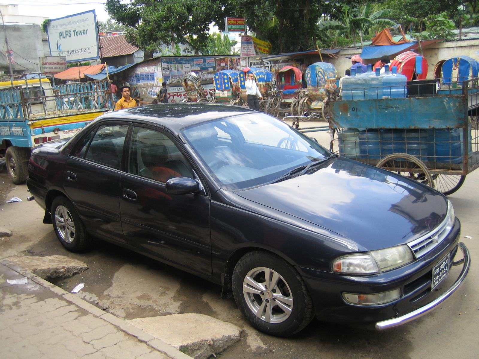 SX Carina 1995 2000 CNG 1500CC Sl.-13 Gray color Fresh large image 0