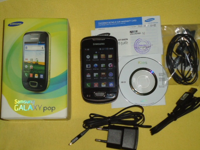 NEW GALAXY MINI FROM ABROAD 1 month used WITH 4GB AND BOX. large image 0