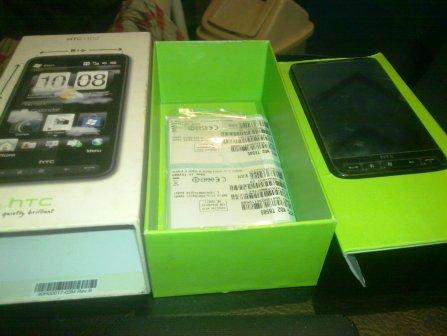 HTC HD2 8Gb Windows 7.5 Tango Jailbreaked GMASKED Boxed large image 0