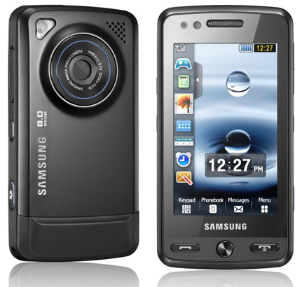 SAMSUNG M8800 SILVER SMART HANDSET large image 0