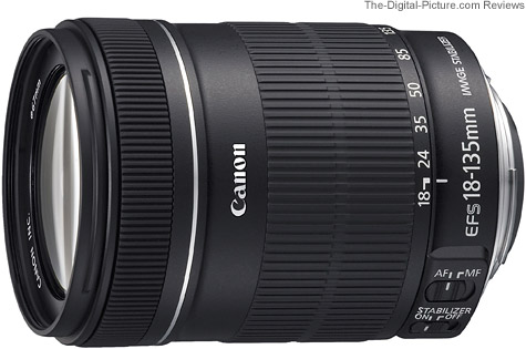 Canon EF-S 18-135mm f 3.5-5.6 IS Lens large image 0