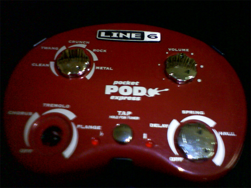  Urgent Sale Guitar Processor Line 6 Pocket POD Express  large image 0