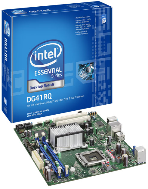 Intel DG41RQ Motherboard 1 year Warranty large image 0