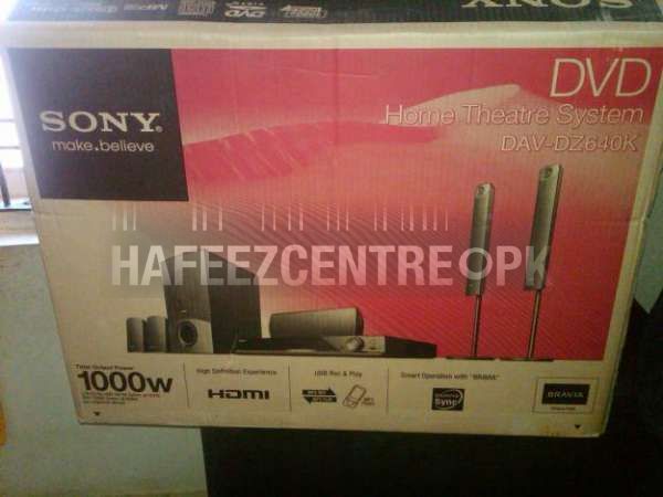 SONY DVD HOME THEATER SYSTEM 40 1000W-RMS 41  large image 0