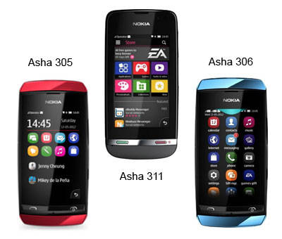 NOKIA ASHA 305 large image 0