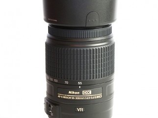 Nikon 55-300mm VR lens for Tk. 26 000