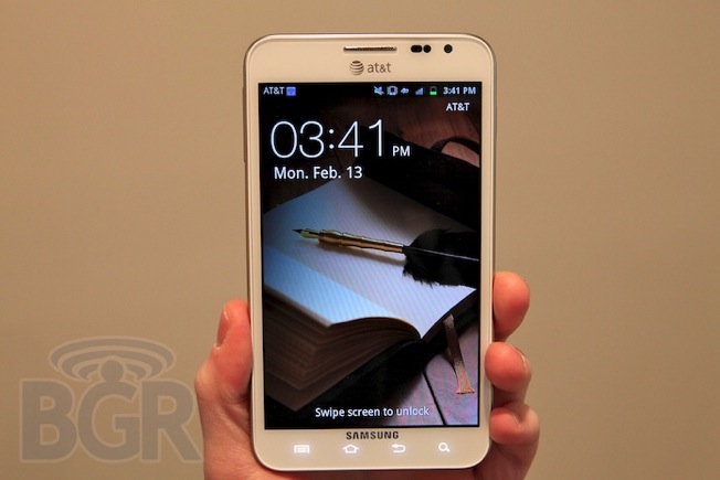 new condition samsung galaxy note with all accesories large image 0