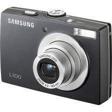 Samsung L100 8.2MP with 3x Optical Zoom Black  large image 0