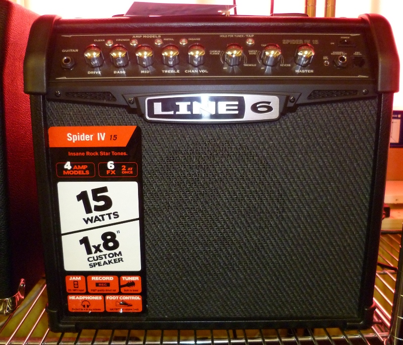 brand new line 6 spider 4 15 watt large image 0