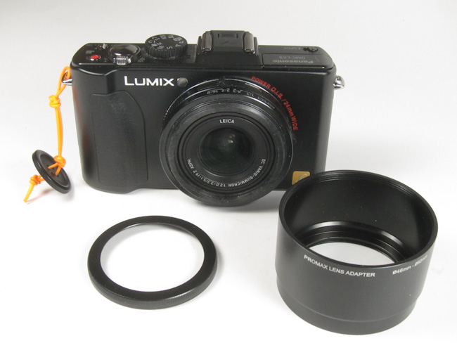 Panasonic Lumix DMC-LX5 10.1 MP Digital Camera w 3.8x Optic large image 1