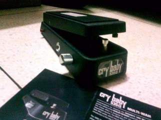 Dunlop Crybaby 535Q wah with jim dunlop fasel inductor